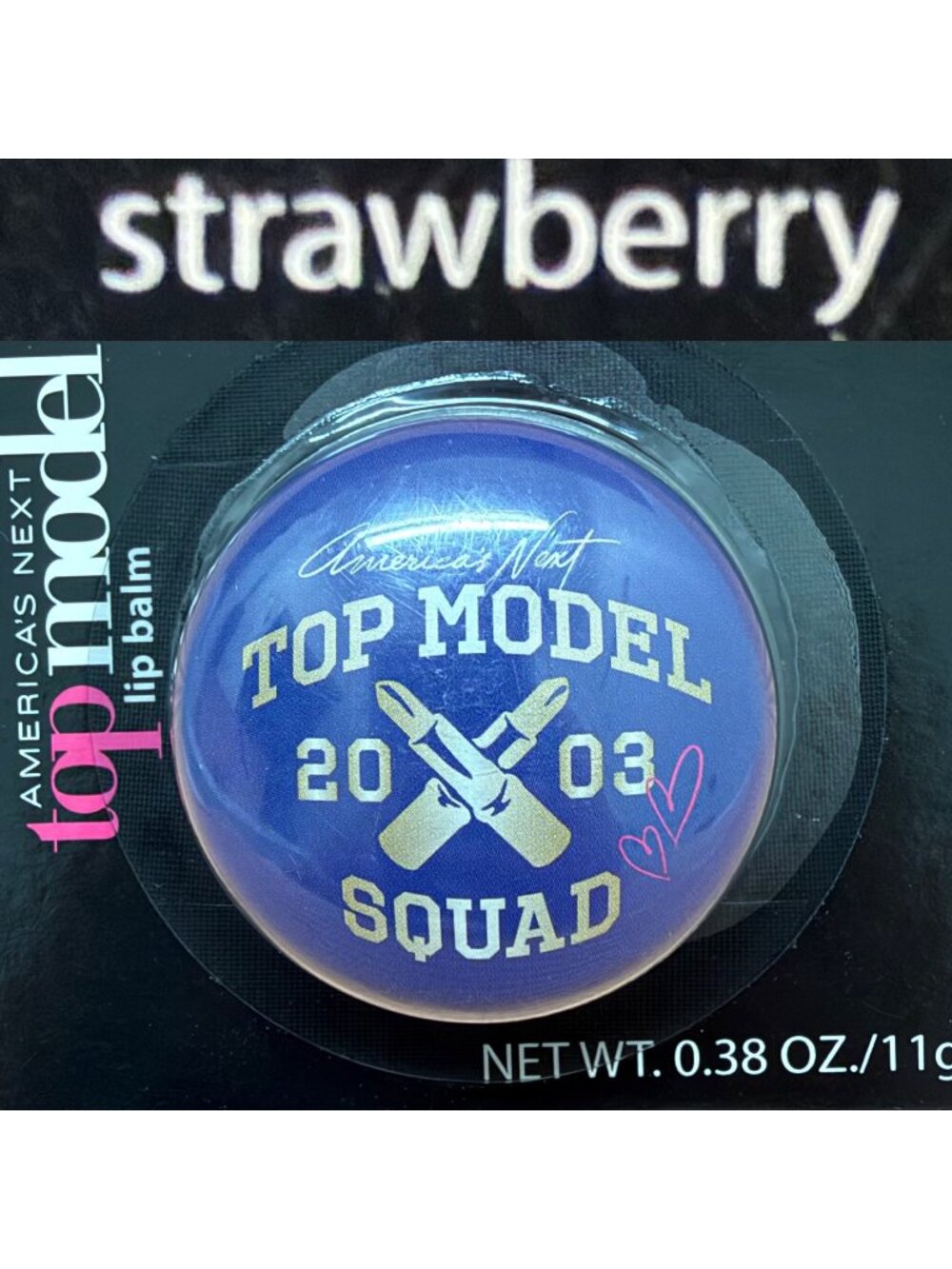 America’s Next Top Model Strawberry Lip Balm 2003 Squad Collectible Cosmetic